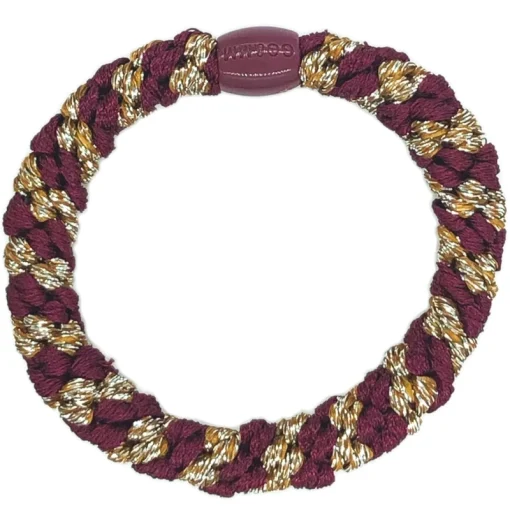 shop By Stær BRAIDED Hairtie - Multi Purple/Yellow/Pink af By Str - online shopping tilbud rabat hos shoppetur.dk