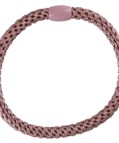 shop By Stær BRAIDED Hairtie Slim - Antique Rose af By Str - online shopping tilbud rabat hos shoppetur.dk