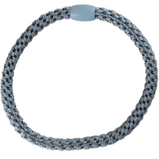 shop By Stær BRAIDED Hairtie Slim - Light Blue af By Str - online shopping tilbud rabat hos shoppetur.dk