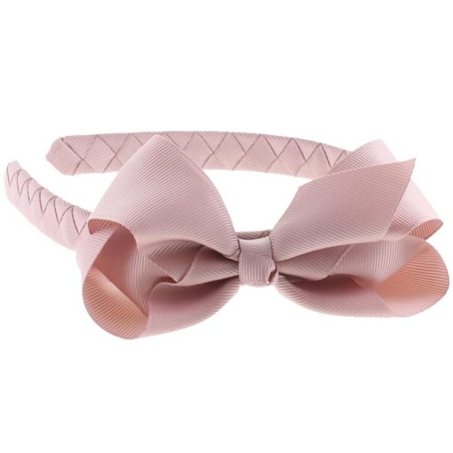 shop By Stær Hairband Classic Big Bow - Antique Rose af By Str - online shopping tilbud rabat hos shoppetur.dk