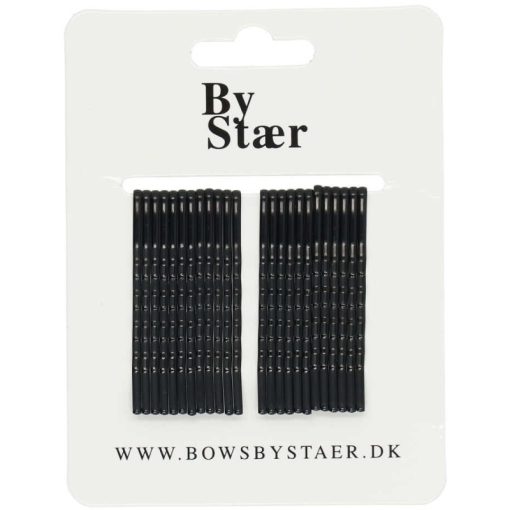 shop By Stær Hairpins 24 Pieces - Black af By Str - online shopping tilbud rabat hos shoppetur.dk