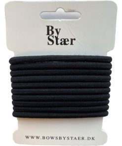 shop By Stær Hairtie - 10 Pieces - Black af By Str - online shopping tilbud rabat hos shoppetur.dk