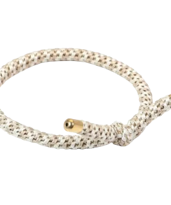 shop By Stær Katya Hairtie - Beige/White af By Str - online shopping tilbud rabat hos shoppetur.dk