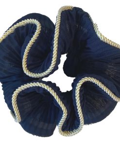 shop By Stær LILJE Scrunchie - Navy af By Str - online shopping tilbud rabat hos shoppetur.dk