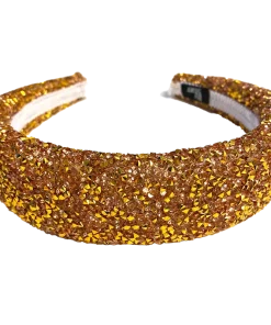 shop By Stær LIN Hairband - Glitter Rust/Gold af By Str - online shopping tilbud rabat hos shoppetur.dk