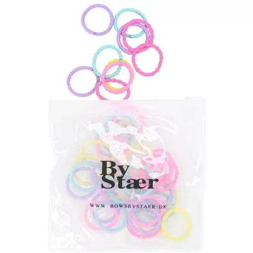 shop By Stær Mini Hairbands 50 Pieces - Mix 1 af By Str - online shopping tilbud rabat hos shoppetur.dk