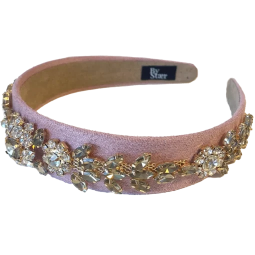 shop By Stær VITA Hairband - Rose With Stone af By Str - online shopping tilbud rabat hos shoppetur.dk