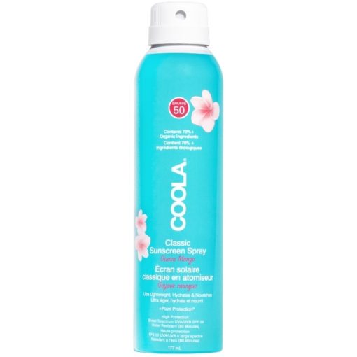 shop COOLA Classic Body Spray SPF 50 Guava Mango 177 ml af COOLA - online shopping tilbud rabat hos shoppetur.dk