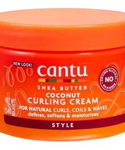 shop Cantu Shea Butter Coconut Curling Cream 340 gr. af Cantu - online shopping tilbud rabat hos shoppetur.dk