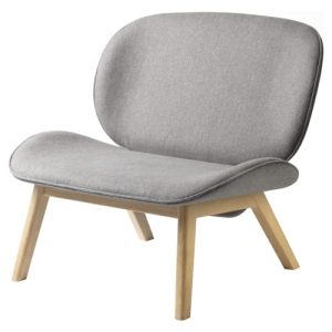 shop Carina Maria loungestol - Suru - L32 - Natur/Grå af fdb-moebler - online shopping tilbud rabat hos shoppetur.dk