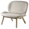 shop Carina Maria loungestol - Suru - L32 - Natur/mørk beigemeleret af fdb-moebler - online shopping tilbud rabat hos shoppetur.dk