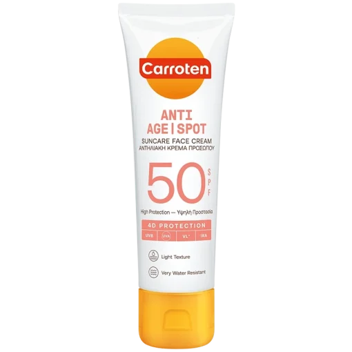 shop Carroten Face Anti Age Spot Cream SPF 50 - 50 ml af Carroten - online shopping tilbud rabat hos shoppetur.dk