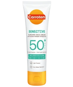 shop Carroten Face Sensitiv Cream SPF 50 - 50 ml af Carroten - online shopping tilbud rabat hos shoppetur.dk