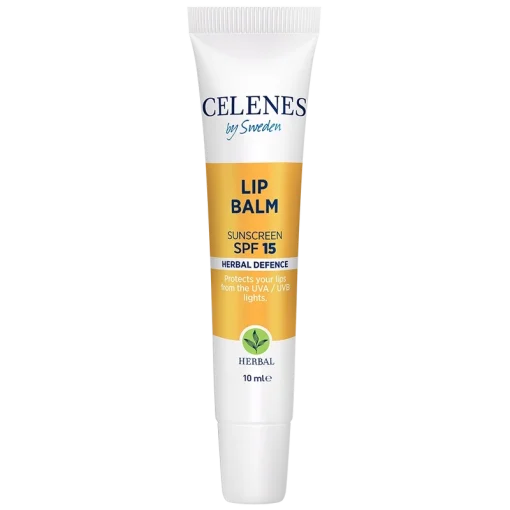 shop Celenes Herbal Defence Lip Balm With Sunscreen SPF 15 - 10 ml af Celenes - online shopping tilbud rabat hos shoppetur.dk