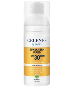 shop Celenes Herbal Sunscreen Dry Touch Fluid SPF 30 - 50 ml af Celenes - online shopping tilbud rabat hos shoppetur.dk