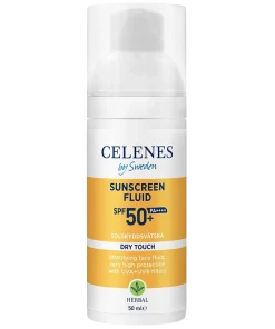 shop Celenes Herbal Sunscreen Dry Touch Fluid SPF 50 - 50 ml af Celenes - online shopping tilbud rabat hos shoppetur.dk