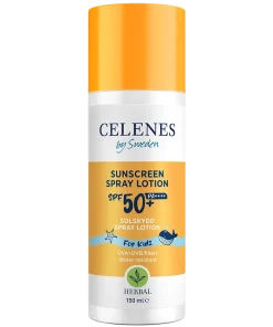 shop Celenes Herbal Sunscreen Spray Kids SPF 50+ 150 ml af Celenes - online shopping tilbud rabat hos shoppetur.dk
