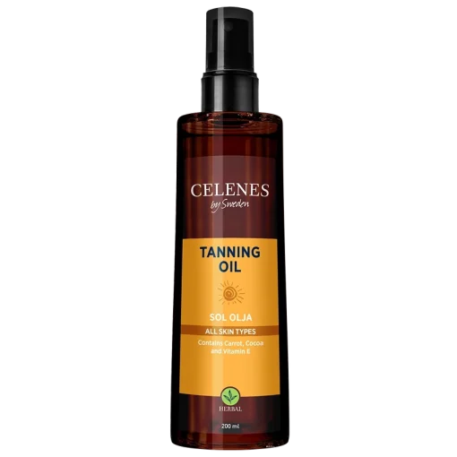 shop Celenes Herbal Tanning Oil 200 ml af Celenes - online shopping tilbud rabat hos shoppetur.dk