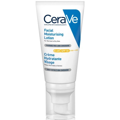 shop CeraVe Facial Moisturising Lotion SPF 50 - 52 ml af CeraVe - online shopping tilbud rabat hos shoppetur.dk