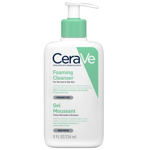 shop CeraVe Foaming Cleanser 236 ml af CeraVe - online shopping tilbud rabat hos shoppetur.dk