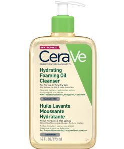 shop CeraVe Hydrating Foaming Oil Cleanser 473 ml af CeraVe - online shopping tilbud rabat hos shoppetur.dk