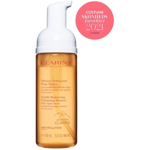 shop Clarins Gentle Renewing Cleansing Mousse 150 ml af Clarins - online shopping tilbud rabat hos shoppetur.dk