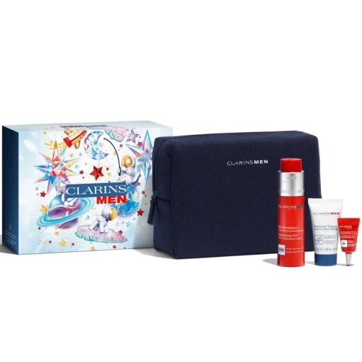 shop Clarins Men Energizing Essentials Gift Set (Limited Edition) af Clarins - online shopping tilbud rabat hos shoppetur.dk