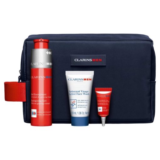 shop Clarins Mens Energizing Essentials Gift Set af Clarins - online shopping tilbud rabat hos shoppetur.dk