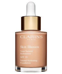 shop Clarins Skin Illusion Natural Hydrating Foundation SPF15 30 ml - 107 Beige af Clarins - online shopping tilbud rabat hos shoppetur.dk