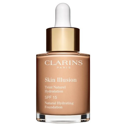 shop Clarins Skin Illusion Natural Hydrating Foundation SPF15 30 ml - 108 Sand af Clarins - online shopping tilbud rabat hos shoppetur.dk