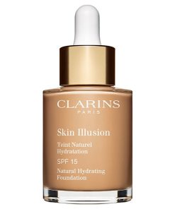 shop Clarins Skin Illusion Natural Hydrating Foundation SPF15 30 ml - 110 Honey af Clarins - online shopping tilbud rabat hos shoppetur.dk