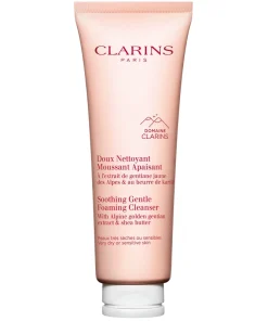 shop Clarins Soothing Gentle Foaming Cleanser 125 ml af Clarins - online shopping tilbud rabat hos shoppetur.dk