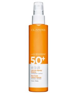 shop Clarins Sun Care Body Lotion Spray SPF 50+ - 150 ml af Clarins - online shopping tilbud rabat hos shoppetur.dk