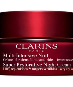 shop Clarins Super Restorative Night Cream 50 ml - Very Dry Skin af Clarins - online shopping tilbud rabat hos shoppetur.dk