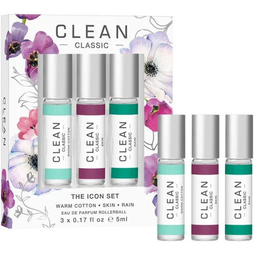 shop Clean Perfume 3-Pack Rollerball Layering EDP 3 x 5 ml (Limited Edition) af Clean - online shopping tilbud rabat hos shoppetur.dk