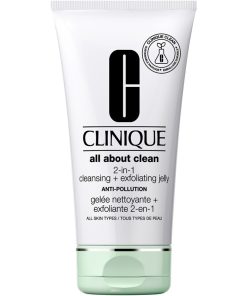 shop Clinique All About Clean 2-in-1 Cleansing + Exfoliating Jelly 150 ml af Clinique - online shopping tilbud rabat hos shoppetur.dk