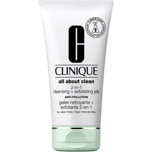 shop Clinique All About Clean 2-in-1 Cleansing + Exfoliating Jelly 150 ml af Clinique - online shopping tilbud rabat hos shoppetur.dk