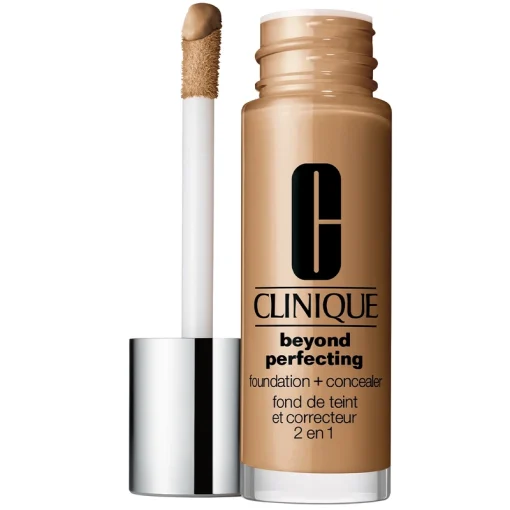 shop Clinique Beyond Perfecting Foundation + Concealer 30 ml - CN 58 Honey af Clinique - online shopping tilbud rabat hos shoppetur.dk