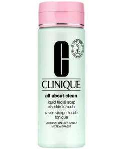 shop Clinique Liquid Facial Soap Cleanser Oily Skin 200 ml af Clinique - online shopping tilbud rabat hos shoppetur.dk