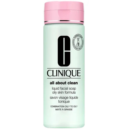 shop Clinique Liquid Facial Soap Cleanser Oily Skin 200 ml af Clinique - online shopping tilbud rabat hos shoppetur.dk