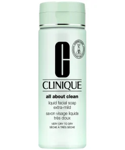 shop Clinique Liquid Facial Soap Extra-Mild Cleanser Very Dry/Dry Skin 200 ml af Clinique - online shopping tilbud rabat hos shoppetur.dk