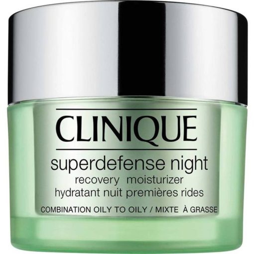 shop Clinique Superdefense Night Recovery Moisturizer Combination Oily To Oily 50 ml af Clinique - online shopping tilbud rabat hos shoppetur.dk