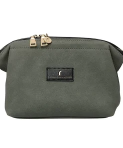 shop Coming Copenhagen Mia Cosmetic Bag Medium - Dusty Olive (Limited Edition) af Coming Copenhagen - online shopping tilbud rabat hos shoppetur.dk