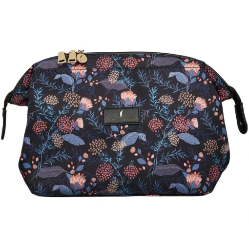 shop Coming Copenhagen Mia Toiletry Bag Large - Bloomy Coral Sea (Limited Edition) af Coming Copenhagen - online shopping tilbud rabat hos shoppetur.dk