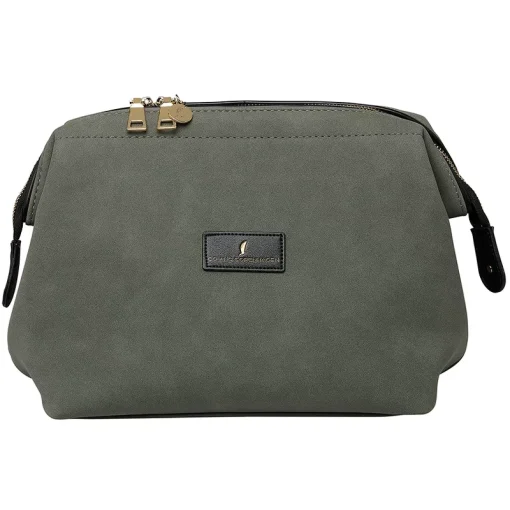 shop Coming Copenhagen Mia Toiletry Bag Large - Dusty Olive (Limited Edition) af Coming Copenhagen - online shopping tilbud rabat hos shoppetur.dk