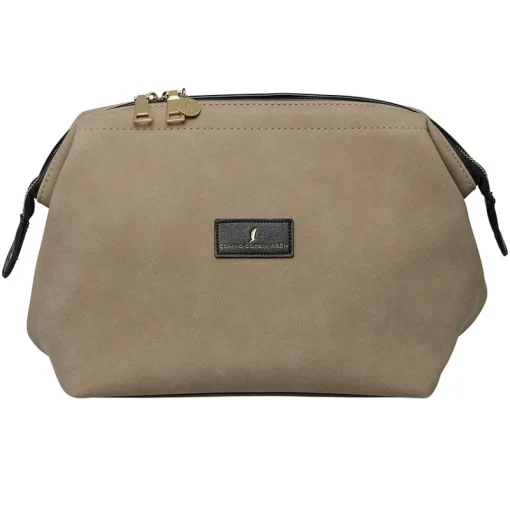 shop Coming Copenhagen Mia Toiletry Bag Large - Warm Taupe (Limited Edition) af Coming Copenhagen - online shopping tilbud rabat hos shoppetur.dk