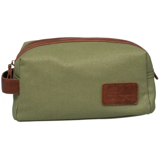 shop Coming Copenhagen Morgan Toiletry Bag For Men - Forrest Green (Limited Edition) af Coming Copenhagen - online shopping tilbud rabat hos shoppetur.dk