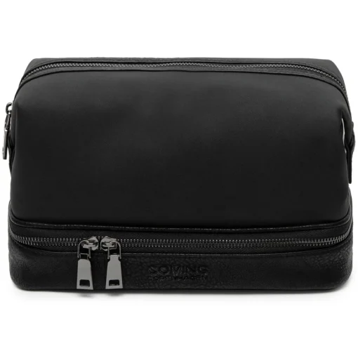 shop Coming Copenhagen Vincent Men's Toiletry Bag - Graphite Black af Coming Copenhagen - online shopping tilbud rabat hos shoppetur.dk