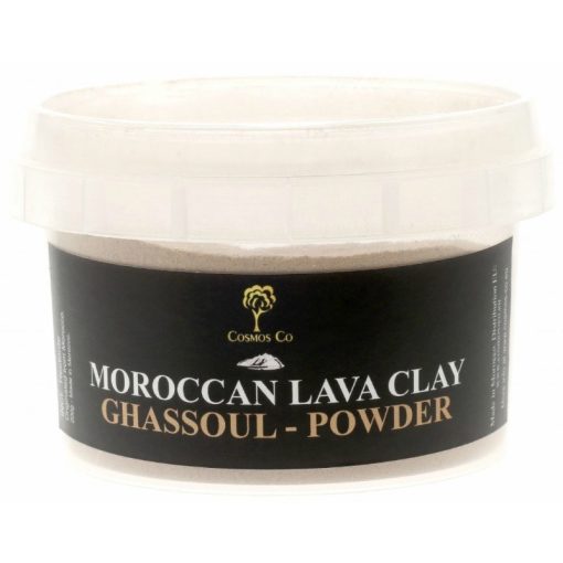 shop Cosmos Co Moroccan Lava Clay Ghassoul - Powder 200 gr. af Cosmos Co - online shopping tilbud rabat hos shoppetur.dk