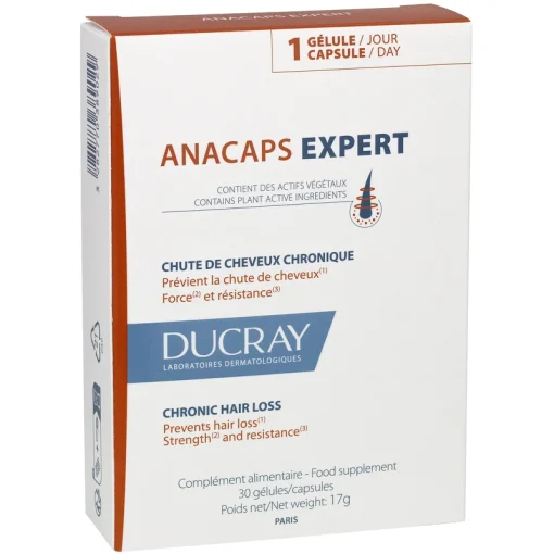 shop DUCRAY Anacaps Expert Chronic Hairloss 30 Pieces af DUCRAY - online shopping tilbud rabat hos shoppetur.dk